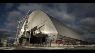 TIMELAPSE Larche de confinement de Tchernobyl en place HD [upl. by Nois729]