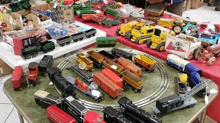 Toy Show amp Flea Market Antique Tonka Funko Pop Jewelry Trains Comics Action Figures Agates Barbie [upl. by Ynaffet408]