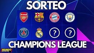 Cómo será el sorteo de cuartos de final de la Champions League [upl. by Aruabea394]