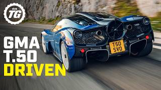 FIRST DRIVE GMA T50 – McLaren F1 Successor’s 900mile road trip [upl. by Ramoh119]