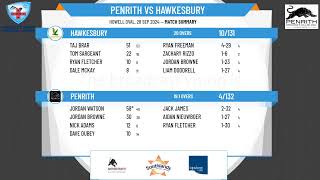 Penrith v Hawkesbury [upl. by Gnehs]