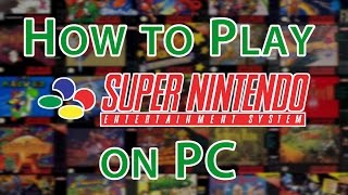 How to Play SNES Games on PC SNES Emulator ZSNES [upl. by Mcdowell20]