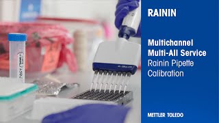 Multichannel Pipette Calibration  Certify All Channels v One Channel  Rainin  METTLER TOLEDO [upl. by Nylarad]