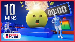 10 Minute Atomic Mind Blown Emoji Timer Bomb  Overcharge Timer Bomb with Lofi Hip Hop Beats [upl. by Tremain539]