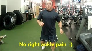 Ankle Injury 2P Ladder Drills for Improving Agility Rehab [upl. by Yelmene]