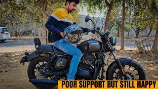 Yezdi roadster 2024 worth the hype ownership review JawaMotorcycles [upl. by Rimisac]