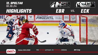 Game Highlights Spieltag 12 Eisbären Regensburg vs EC Kassel Huskies [upl. by Kev]