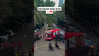 🔴 DETIKDETIK KEDATANGAN BUS TIMNAS INDONESIA KE GBK [upl. by Ariay]