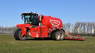 Vervaet Hydro Trike XL  De Bruyne Agro  graslandbemesting [upl. by Demahom]