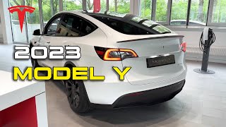 2023 Tesla Model Y Review With New Update [upl. by Semajwerdna]