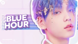 TXT  Blue Hour Line Distribution Color Coded [upl. by Gabriella]