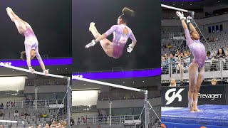 Skye Blakely Slow Motion Uneven Bars 2024 Xfinity Championships Senior Women Session 2 Day 1 [upl. by Arrac398]