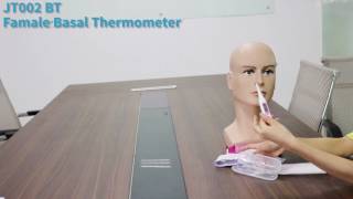 JT002BT female basal thermometer [upl. by Oiciruam]