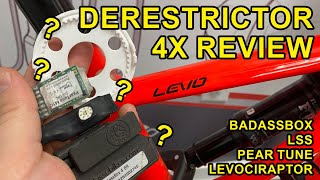 Specialized Levo 4X Derestrictor Review  BadassBox vs LSS vs PearTune vs Levociraptor [upl. by Portia]