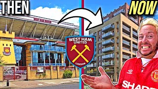 Man Utd Fan Explores UPTON PARK 🤔 SAD Disappearance of the ICONIC WEST HAM STADIUM [upl. by Lateehs]