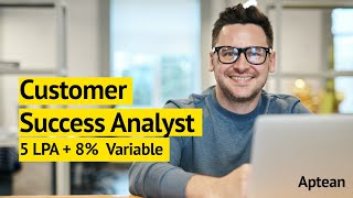 Aptean Hiring for Customer Success Analyst  BEBTech Msc MCA candidates can apply [upl. by Beaufort921]