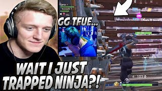 Tfue TRAP KILLS Ninja After They Have The CRAZIEST Battle In The Final Zone [upl. by Eesyak]