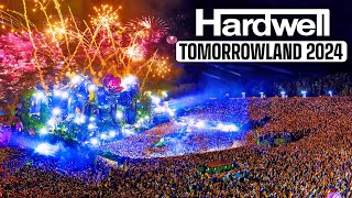 HARDWELL  TOMORROWLAND 2024 MAINSTAGE  WEEKEND 2 [upl. by Anigger]