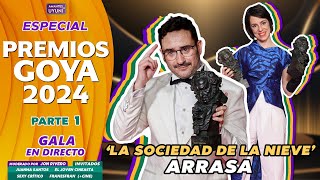 🎬PREMIOS GOYA 2024 🔴Gala  La sociedad de la nieve arrasa  🏆Reacción Goyas 2024  PARTE 1 [upl. by Eeznyl]