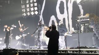 Korn amp Slipknot  Sabotage ending live Wembley Arena London  Front Row HD [upl. by Lleuqram149]