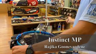 Time Lapse How to String a Head Instinct MP Rajika Goonevardene II [upl. by Yvel120]