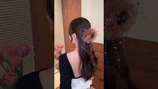 Beautiful Hair design tutorial hairdesign hairstyle [upl. by Ramma]