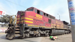 locomotoras Nr 1033 y 1023 7 de julio del 2024 [upl. by Dlonyar148]