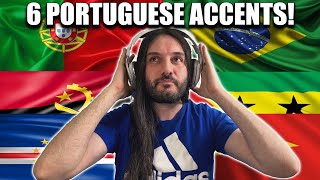 6 types of Portuguese accents MIND BLOWN [upl. by Ennaj]