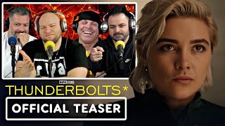 Marvel Studios Thunderbolts Teaser Trailer reaction [upl. by Moriarty]