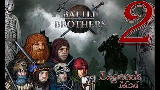 Первые потери  Battle Brothers Legends mod [upl. by Waylen]