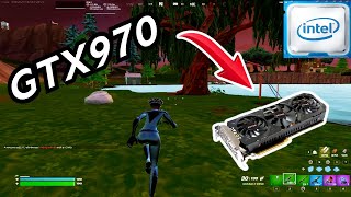 FORTNITE GTX 970 4GB LOW MESH [upl. by Idden]