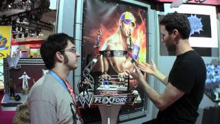 Mattels WWE figures and playsets from New York Toy Fair 2011 [upl. by Ahselef]