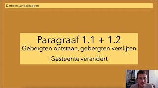 Aardrijkskundig  2 havovwo  paragraaf 11 en 12  methode BuiteNLand [upl. by Gretna150]