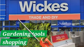 UK Living 🇬🇧Hardware kitchen Shopping at Wickes Gardening tool kitchendiy garden [upl. by Akimot]