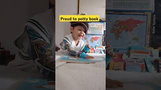 Proud to potty book for toddlers familylearning [upl. by Grunenwald]