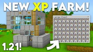 BEST XP Farm In Minecraft Bedrock 121  50 Levels under 1 minute Windows10MCPE SwitchPS4Xbox [upl. by Doniv309]