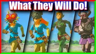 What Every New DLC Mask amp Armor Does  Zelda Breath of the Wild [upl. by Atirehc888]