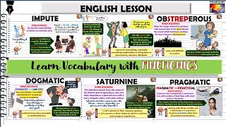 Mnemonics Learn and understand English Vocabulary effortlessly [upl. by Vallo119]