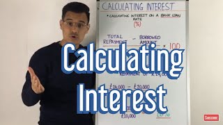 Calculating Interest Rates on a Bank Loan [upl. by Nnahsal]