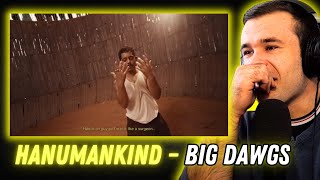 INDIAN RAP ON FIRE  Hanumankind – Big Dawgs Reaction [upl. by Ssej]