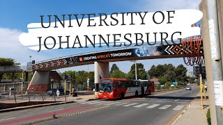 UNIVERSITY OF JOHANNESBURG Campus Tour Pt1 [upl. by Wiseman723]