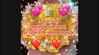 À Toi Ma Reine Lumière – Poème d’Amour Éternel❤️🫶😘💍🔐 [upl. by Nilson]