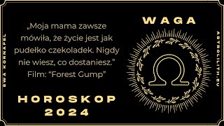 WAGA  HOROSKOP 2024  Czytanie na rok 2024 [upl. by Ajdan]