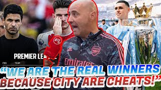 🚨quotI would RATHER be a ARSENAL FAN THAN A CITY FAN we DIDNT LOSE THE LEAUGE‼️quot💥🔥 [upl. by Siramad177]