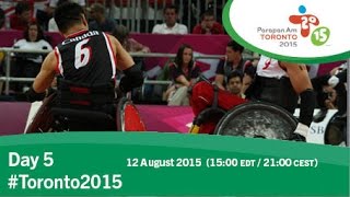 Day 5  Toronto 2015 Parapan American Games [upl. by Ytsud202]