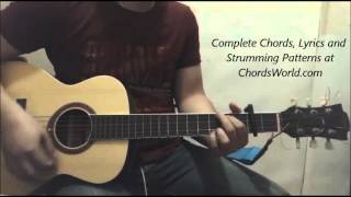 Justin Bieber The Feeling Chords Guitar Lessons [upl. by Licec]