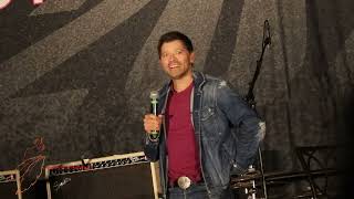 Misha Collins SPN Char Con 24 Part 1 [upl. by Ahsyia835]