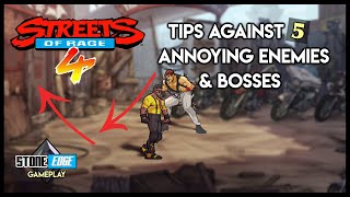 Streets Of Rage 4  Strategies Tips amp Tricks Against The Most Annoying Enemies amp Bosses SoR4 [upl. by Letram]