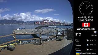 Vancouver Harbour Webcam Stream  April 9th 2024 34 [upl. by Jeffry914]