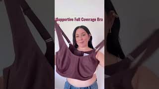 Delimira Womens Supportive Full Coverage Bra [upl. by Arly]